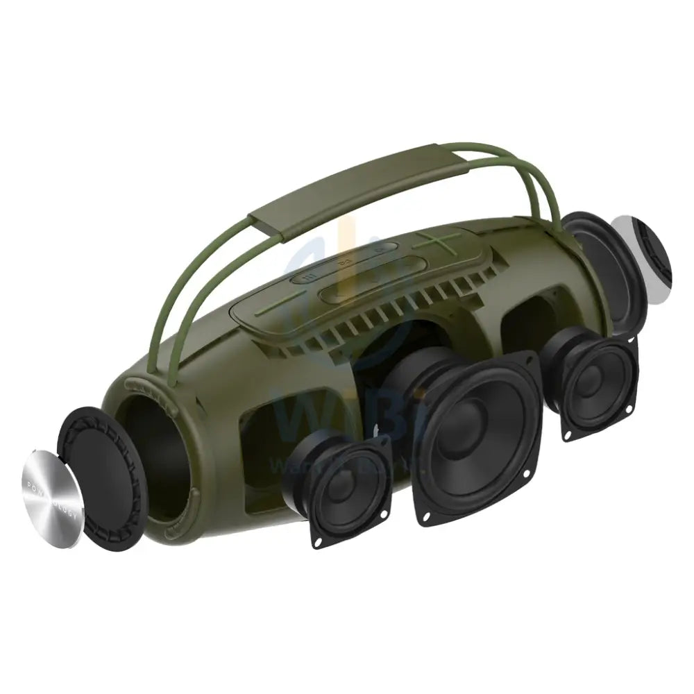 Powerology Phantom Portable Bluetooth Speaker - Bluetooth / Camo Accessories > Audio > Speakers