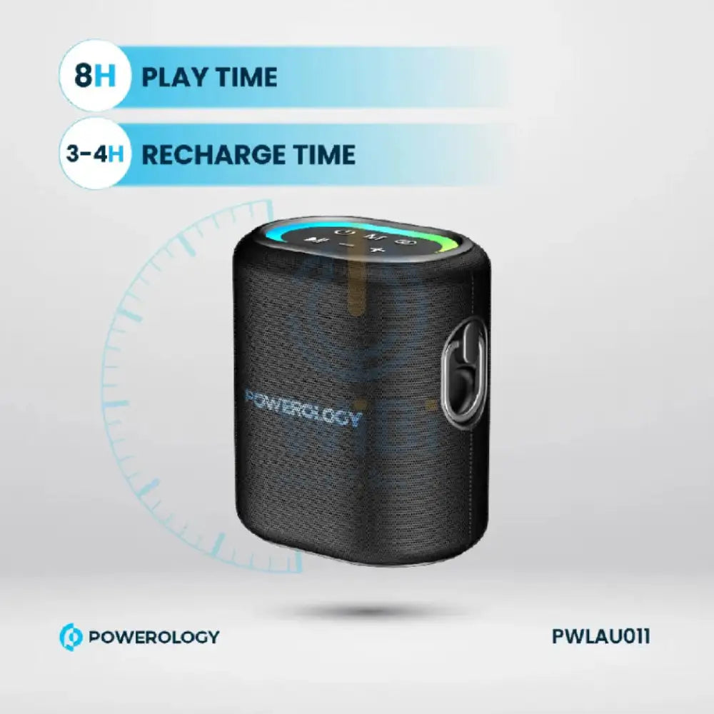 Powerology Portable Loud Speaker - Bluetooth / Black Accessories > Audio > Speakers