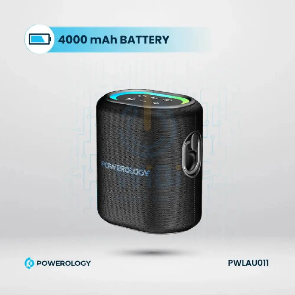 Powerology Portable Loud Speaker - Bluetooth / Black Accessories > Audio > Speakers