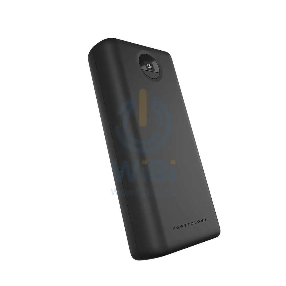 Powerology Portable Power Bank Fast Charging - 30000mAh / 45W / Black Accessories > Power Bank > Offer Zone