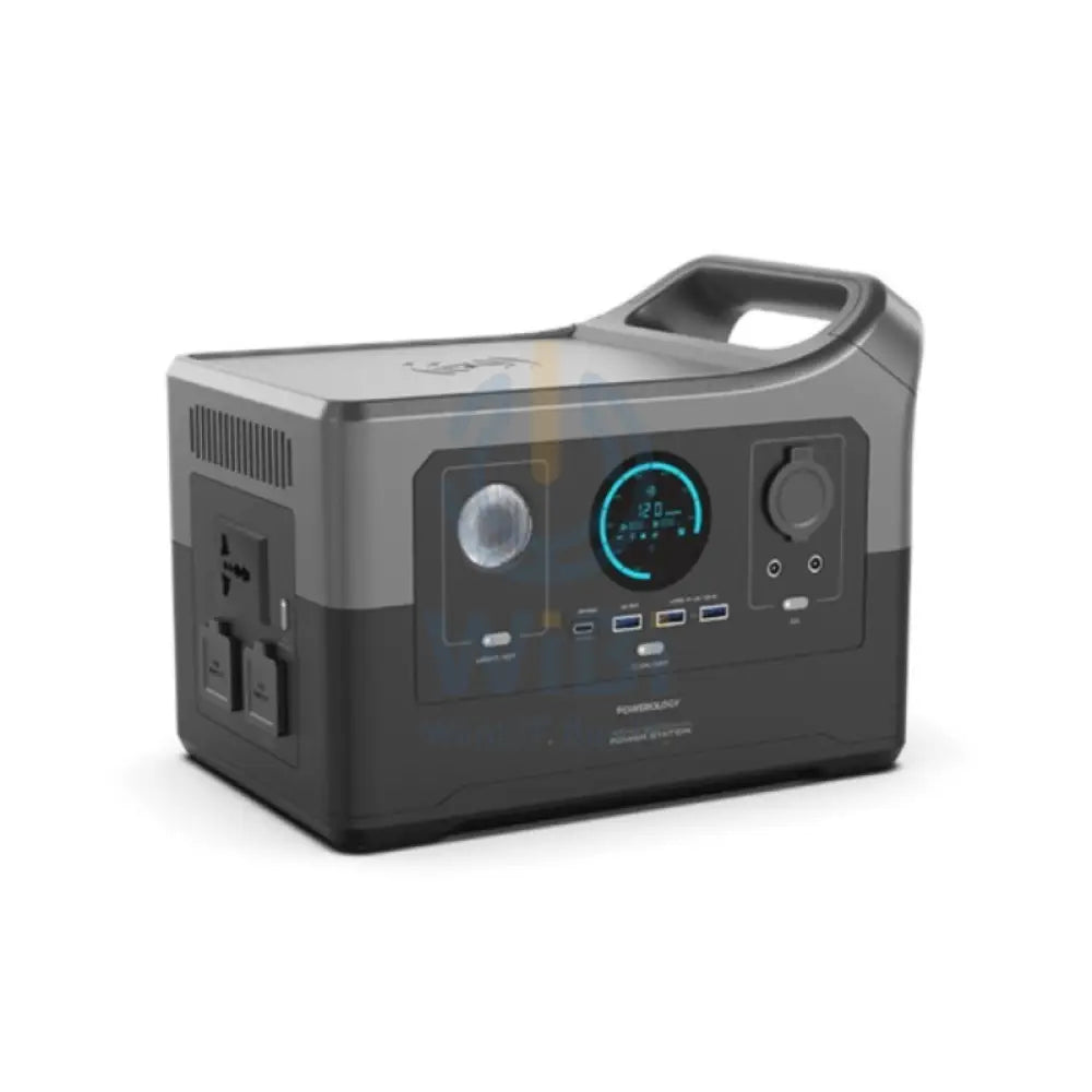 Powerology Portable Power Generator Fast Charging with APP - 120000mAh / 700W / Black Accessories > Outdoor & Travel