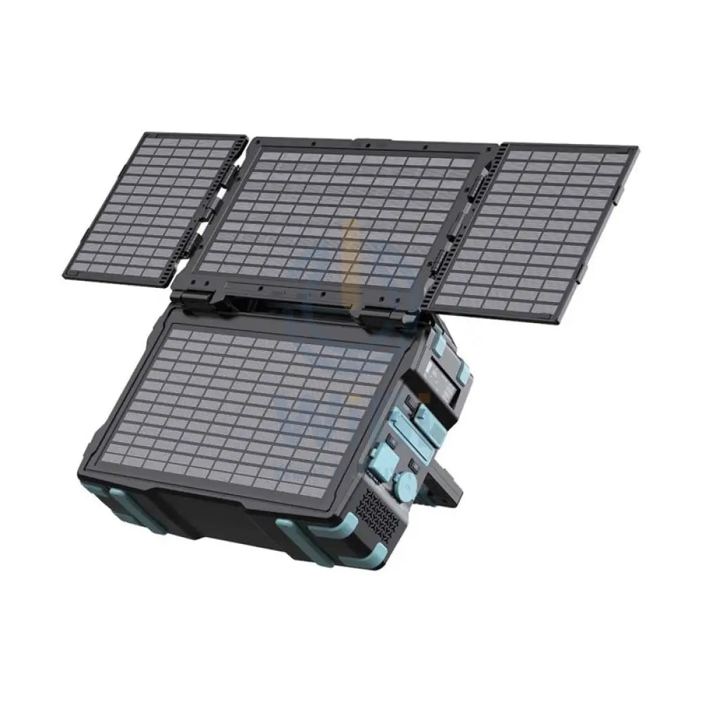 Powerology Portable Solar Power Generator 284Wh 300W QC - Black Accessories > Outdoor & Travel