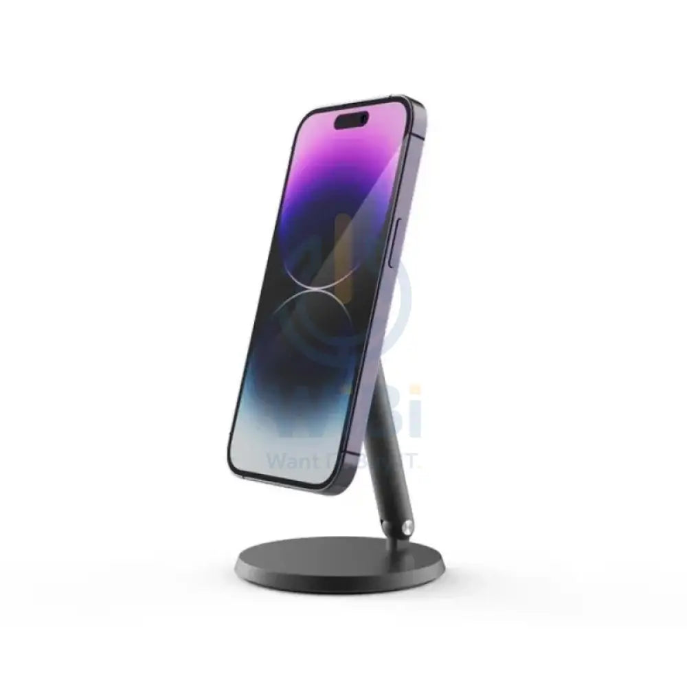 Powerology Rotatable Desktop Magsafe Phone Stand with Magnets - Dark Grey Accessories > Mobiles & Tablets > Mobiles >