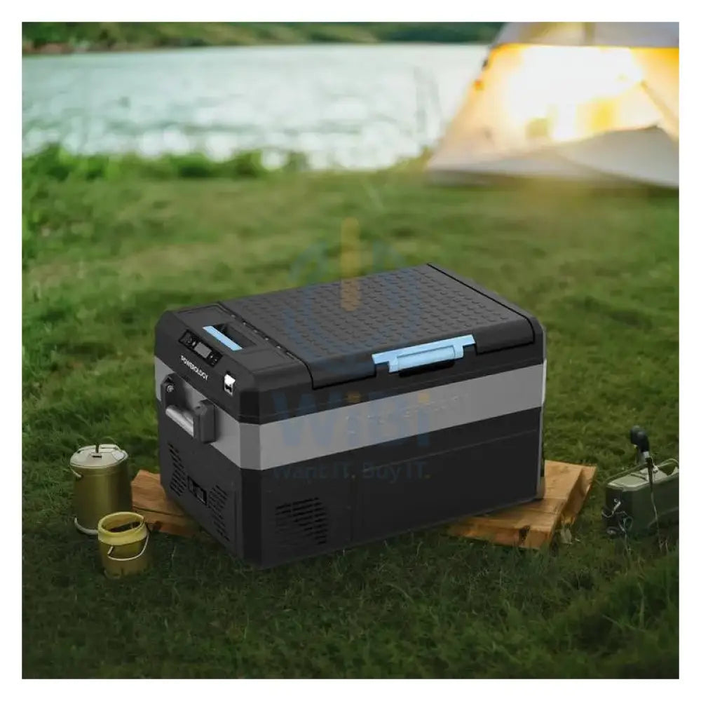 Powerology Smart Solar Recharge Fridge And Freezer Versatile Cooler For Outdoor Adventure - 55L / 20800mAh Accessories