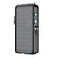 Powerology Solar Power Bank with FM Radio Speaker and Lights - 16000mAh / Black Accessories > Power Bank