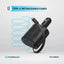 Powerology Type-C Retractable Car Charger - 70W / Black Accessories > Mobiles & Tablets > Mobiles > Car Chargers