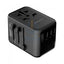 Powerology Universal Multi-Port Travel Adapter - 65W / Grey Accessories > Power Adapters