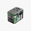 Powerology Universal Multi-Port Travel Adapter - 65W / Transparent Grey Accessories > Power Adapters