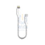 Powerology USB-C to Lightning Connector Cable 0.25m – White Accessories > Cables & Converters > Cables