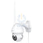 Powerology WiFi Smart Outdoor Camera 360 Horizontal And Vertical Movement - White Cameras > Security Cameras > Offer