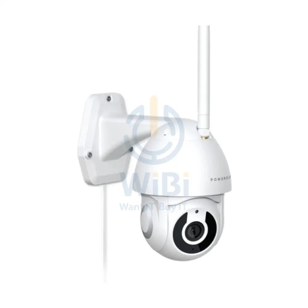 Powerology WiFi Smart Outdoor Camera 360 - White Cameras > Security Cameras