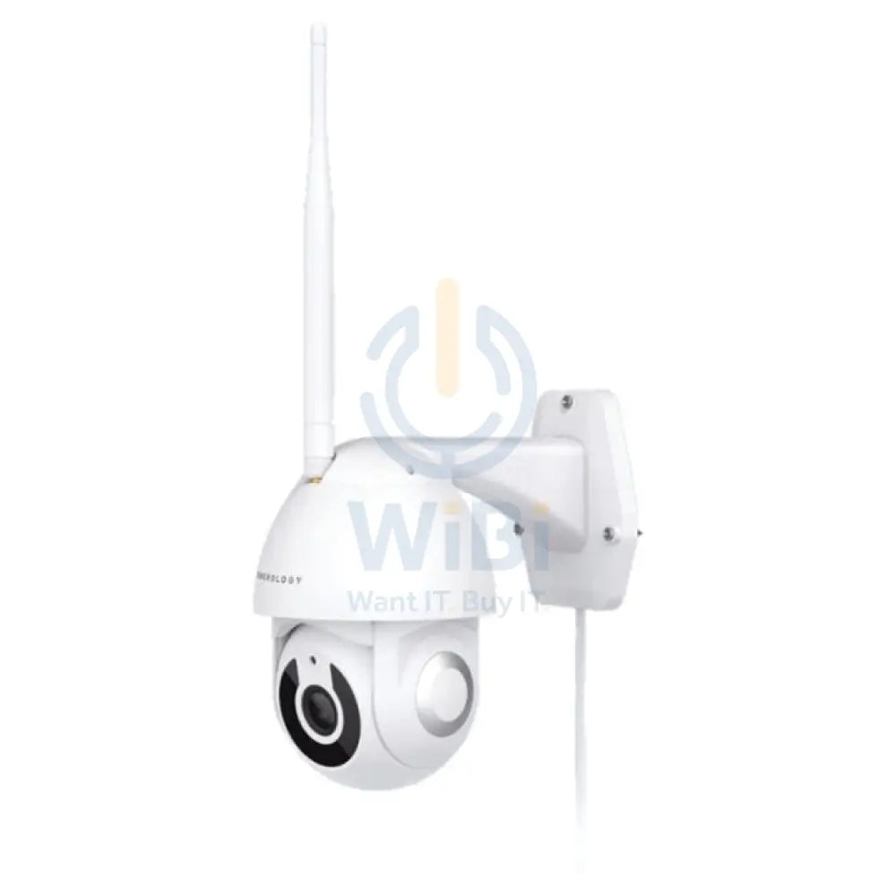 Powerology WiFi Smart Outdoor Camera 360 - White Cameras > Security Cameras