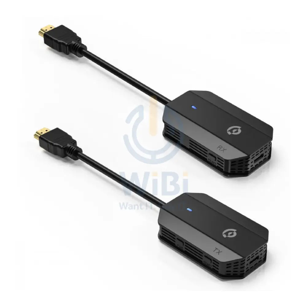 Powerology Wireless HDMI to HDMI Audio & Video (Transmitter + Receiver) - Black Accessories > Cables & Converters
