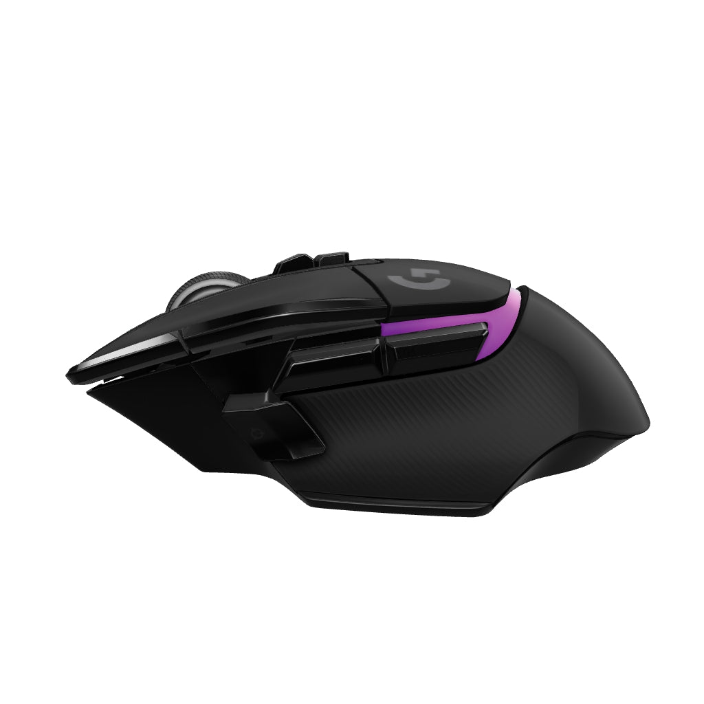 ماوس ألعاب لوجيتك G502 X بلس لايت سبيد، لاسلكي، RGB، باللون الأسود