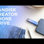 SanDisk Creator Phone Drive - 128GB / Up to 90 MB/s / Lightning / USB 3.2 Gen 1 Type-C / Adobe Lightroom 3-Months Subscription