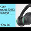 HP Poly Voyager Surround 85 UC Headset - Bluetooth 5.3 / up to 98' Range / USB-C / (Microsoft Teams Certified) / 2YW