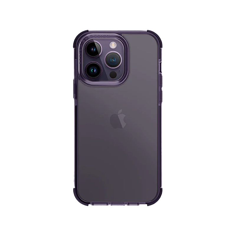 Uniq Hybrid iPhone 14 Pro Max (6.7) Combat Case - Fig Purple Accessories > Mobiles & Tablets