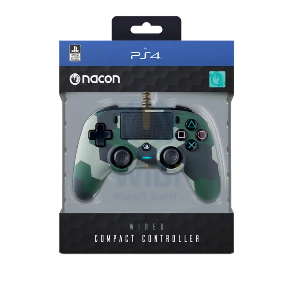 PS4 CONTROLLER Compact NACON CAMO GREEN Accessories > Gaming Controllers > Gaming Zone