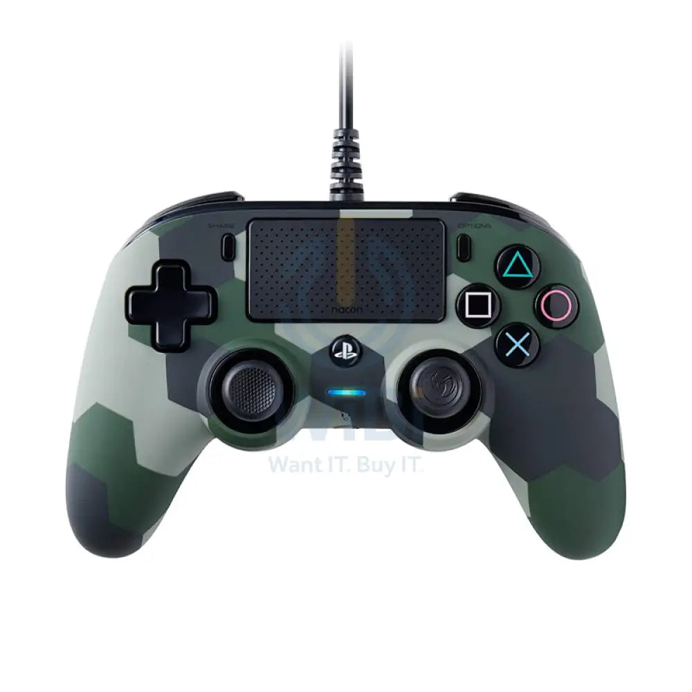 PS4 CONTROLLER Compact NACON CAMO GREEN Accessories > Gaming Controllers > Gaming Zone