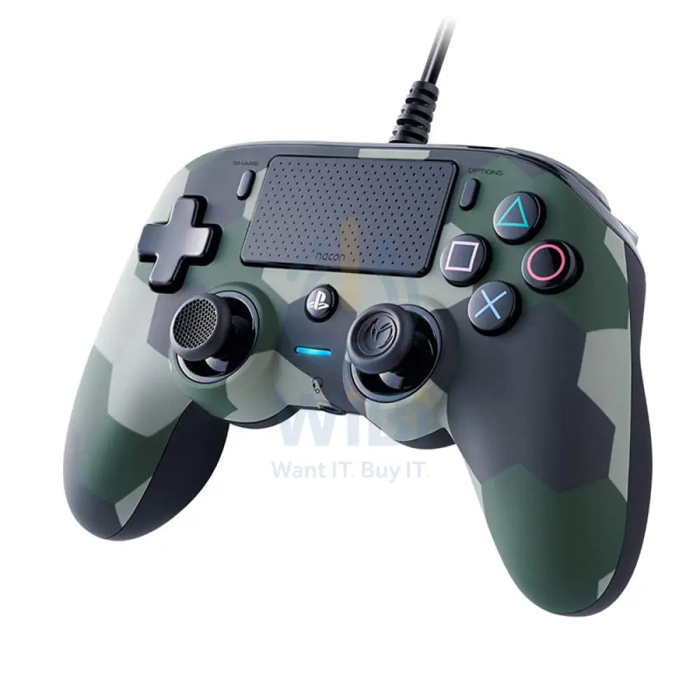 PS4 CONTROLLER Compact NACON CAMO GREEN Accessories > Gaming Controllers > Gaming Zone