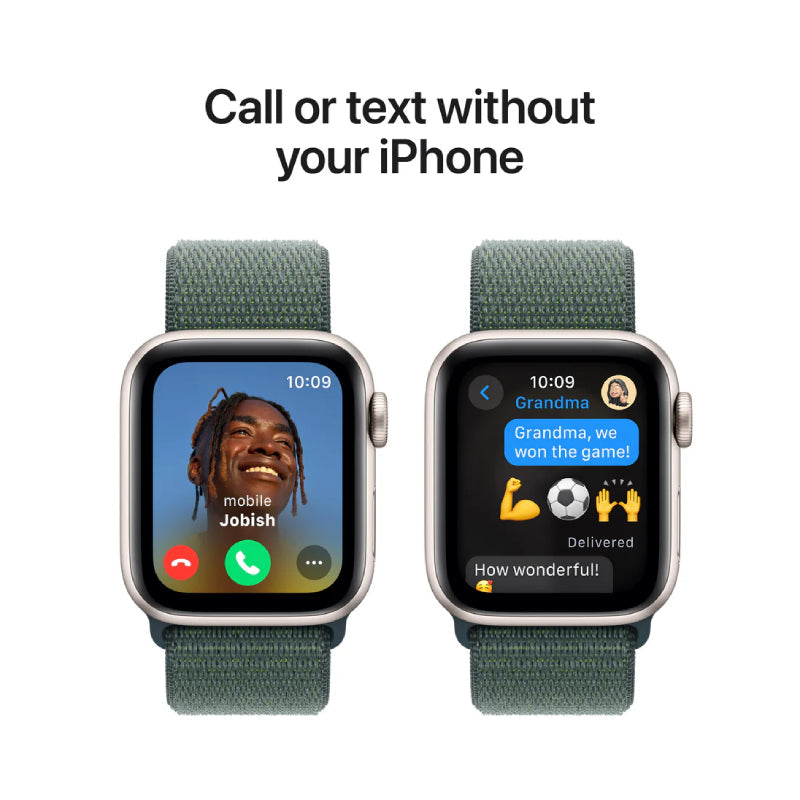 Apple Watch SE (2nd Gen) with Sport Loop - LTPO OLED / 40mm / Bluetooth / Wi-Fi / Lake Green Smart Watches