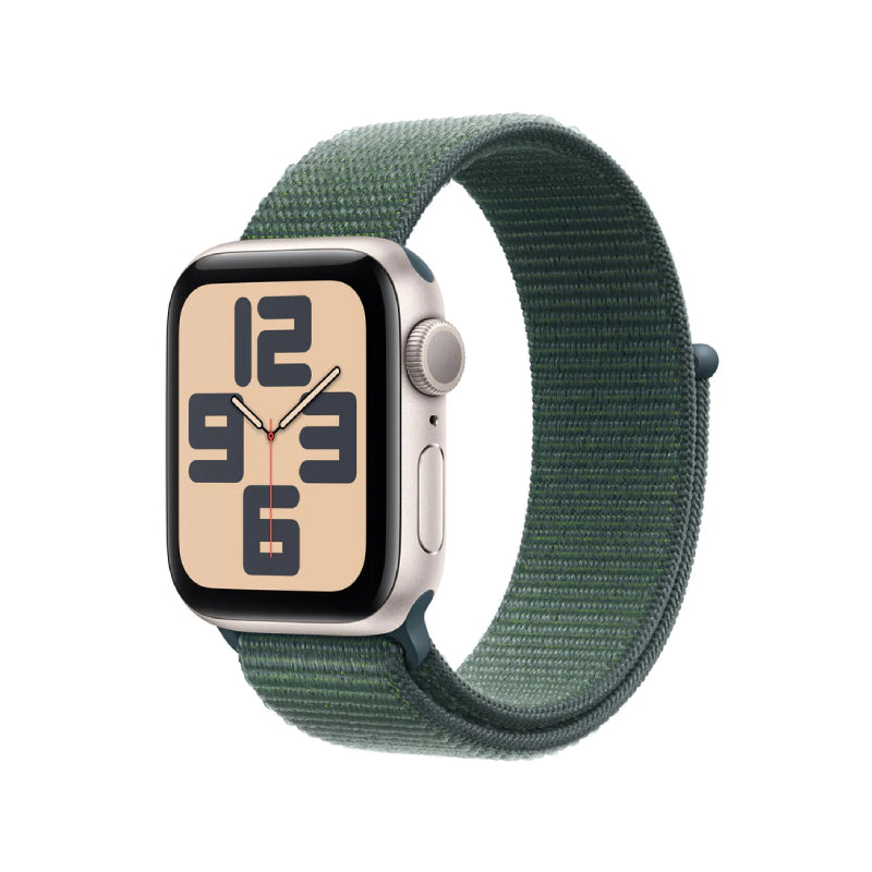 Apple Watch SE (2nd Gen) with Sport Loop - LTPO OLED / 40mm / Bluetooth / Wi-Fi / Lake Green Smart Watches
