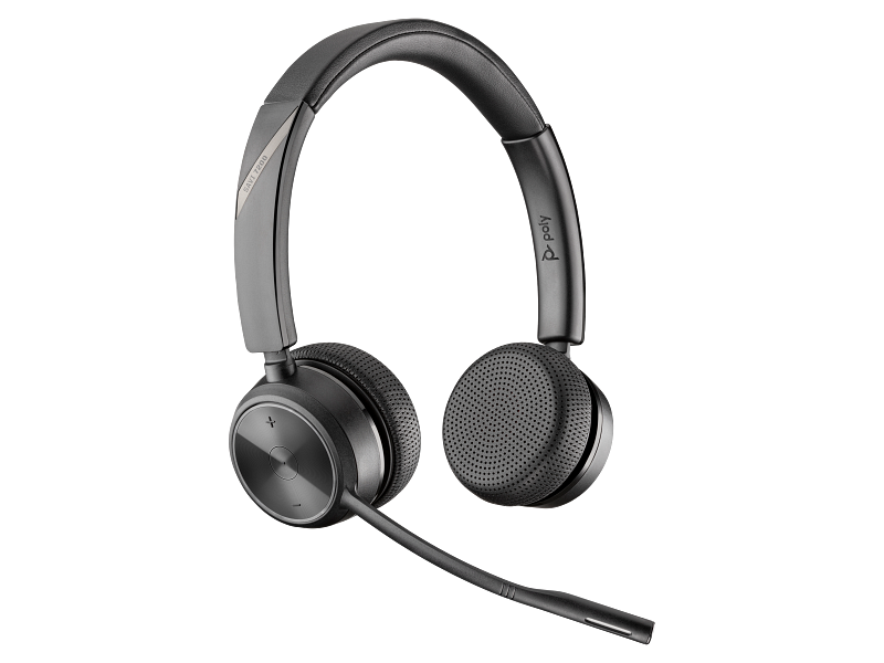 HP HP Poly Savi 7220 Office Binaural DECT 1880-1900 MHz Headset - On-ear / via RJ-11 / Black