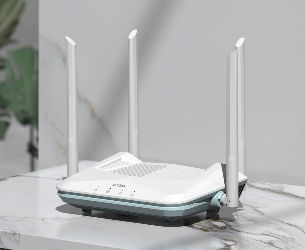 D-Link AX1500 Smart Router - (5GHz) Up to 1201Mbps / Gigabit Ethernet WAN / Gigabit Ethernet LAN