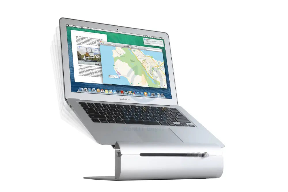 Rain Design iLevel2 Adjustable Height Laptop Stand - Silver Accessories > Mobiles & Tablets