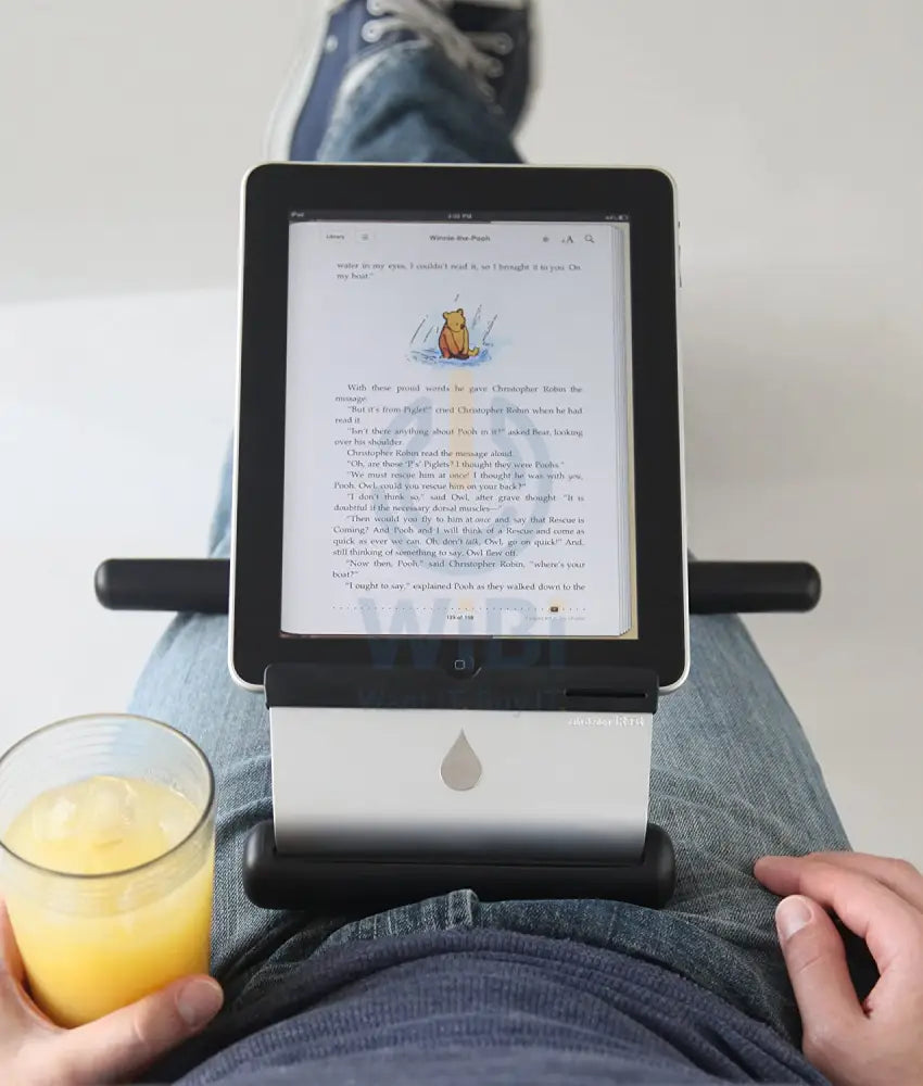 Rain Design iRest Lap Stand for iPad/Tablet - Silver Accessories > Mobiles & Tablets > Mobiles > Mobile Holder / Stands