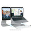 Rain Design mStand360 Laptop Stand w/ Swivel Base - Space Grey Accessories > Other Peripherals