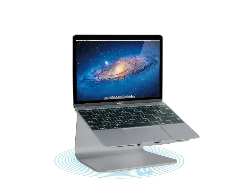 Rain Design mStand360 Laptop Stand w/ Swivel Base - Space Grey Accessories > Other Peripherals