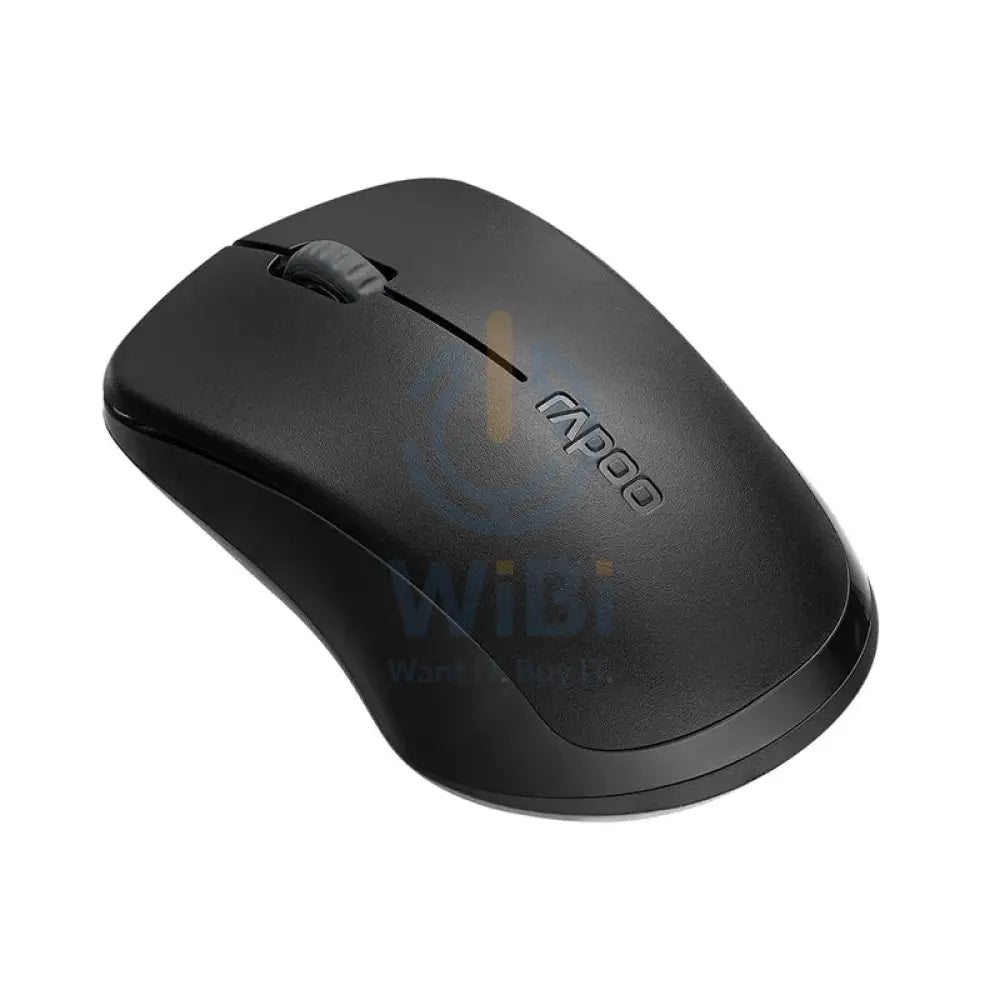 Rapoo 1620 Wireless Optical Mouse - 2.4 Ghz / 1000 DPI - Black Accessories > Keyboard & Mouse