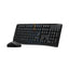 Rapoo X1800Pro Wireless Optical Mouse & Keyboard AR - 2.4 GHz / 10m / 1000 DPI / USB / Arabic/English - Black