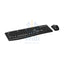 Rapoo X1800Pro Wireless Optical Mouse & Keyboard AR - 2.4 GHz / 10m / 1000 DPI / USB / Arabic/English - Black