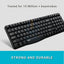 Rapoo X1800S Wireless Keyboard & Mouse Combo - 2.4 GHz / 10m / 1000 DPI / USB / Arabic/English - Black Accessories >