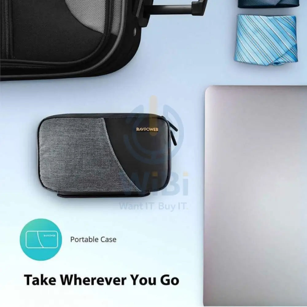 RavPower 5-in-1 PD Pioneer Power Bank Combo RP-PB200 - Black Accessories > Power Adapters