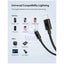 RAVPower Cable - USB-C To Lightning / 1 Meter / Black Accessories > Cables & Converters > Cables