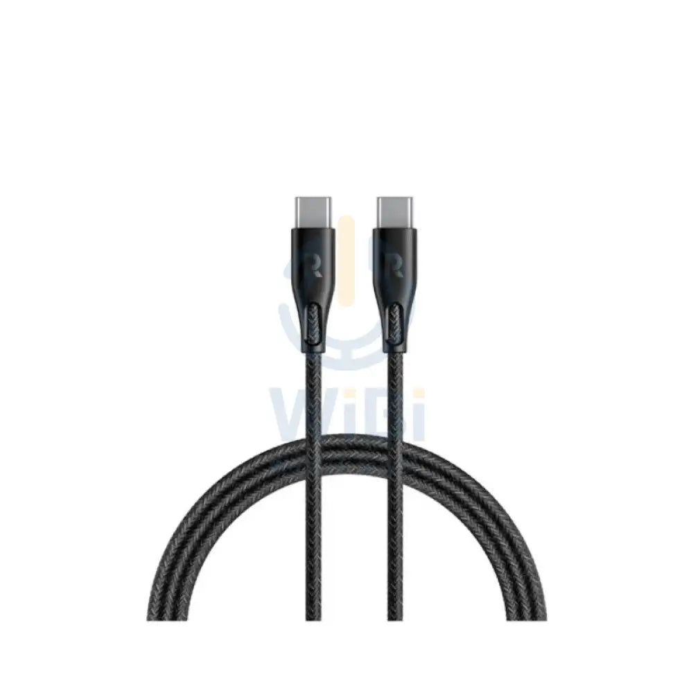 RAVPower Nylon Braid Fast Charging Cable - 1.2m / 60W / Type-C to Type-C Accessories > Cables & Converters > Cables