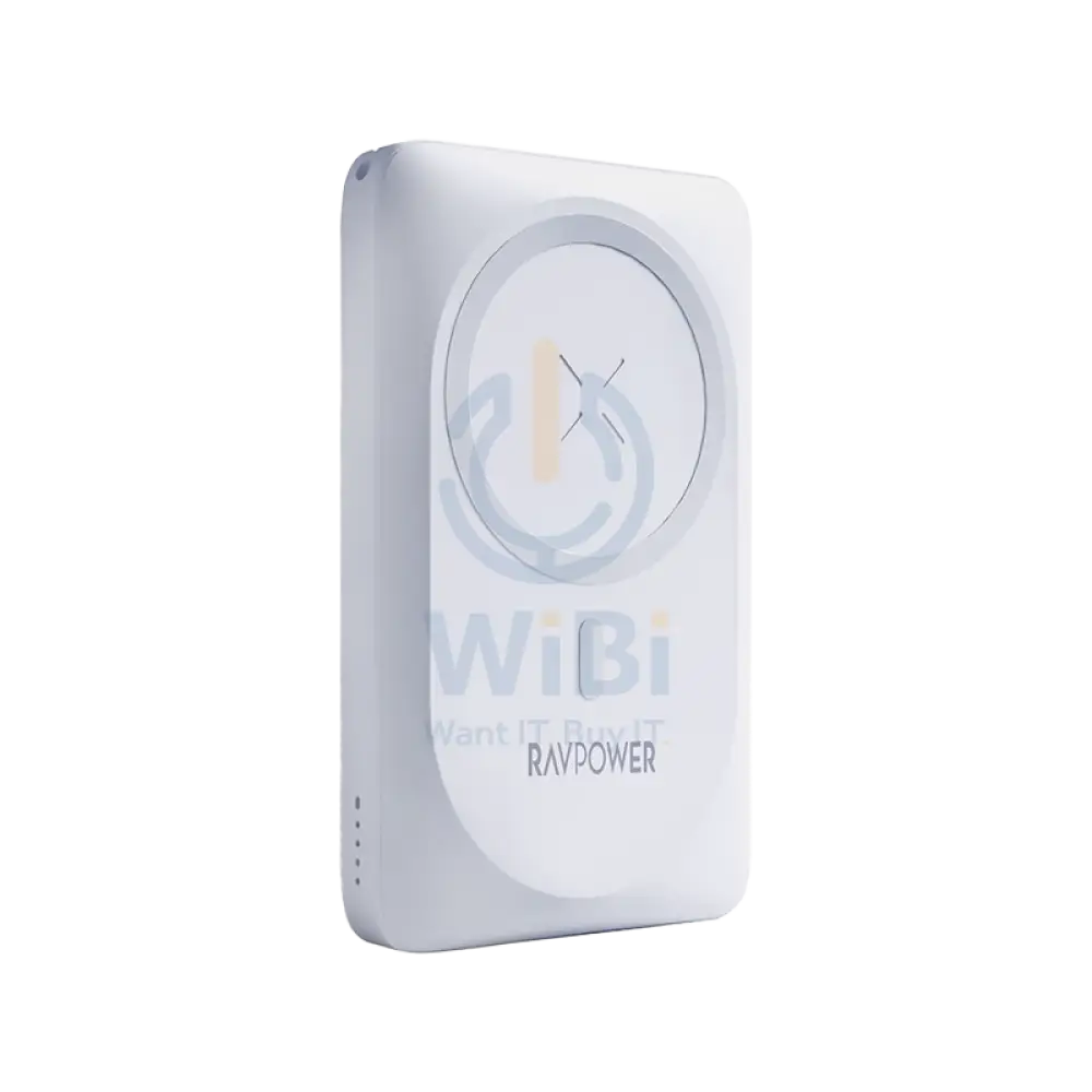 RavPower PD 20W 10000 mAh Magnetic Wireless Power Bank - White Accessories > Power Adapters