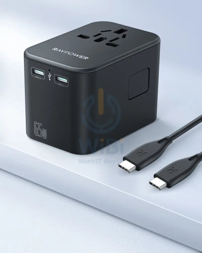 RavPower PD PIONEER Travel Charger - Black Accessories > Power Adapters > Offer Zone