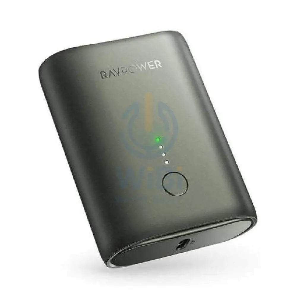 RAVPower PD + QC 2-Port Power Bank - 10,000mAh / 18W / Midnight Green Accessories > Power Bank