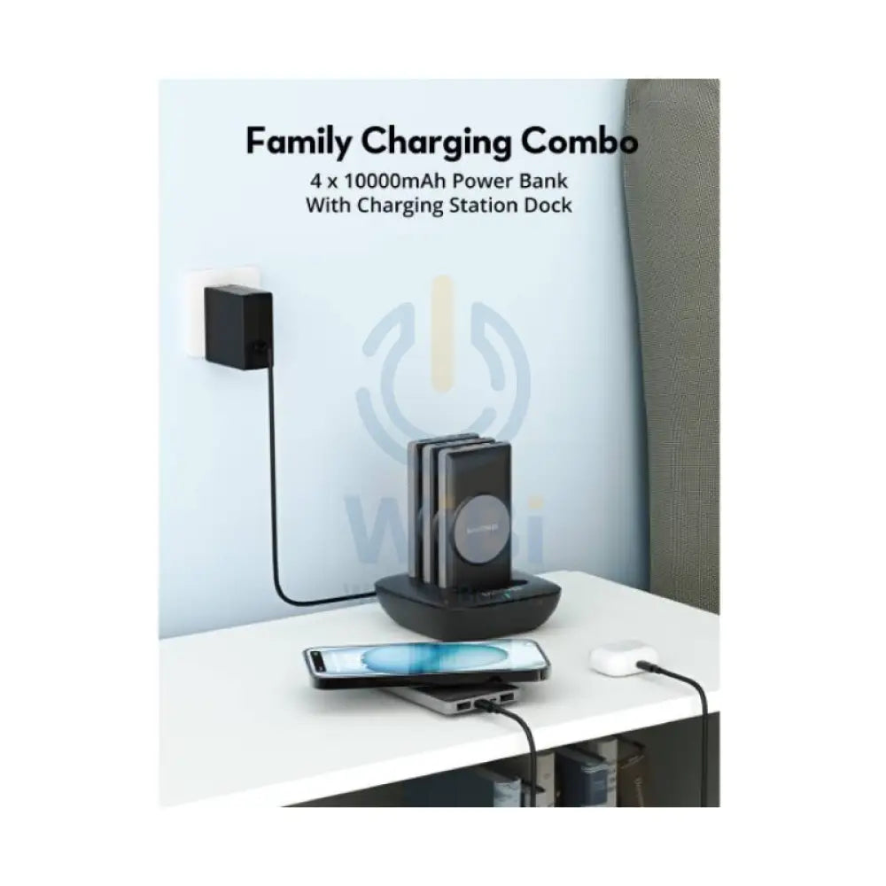 RAVPower RP-PB251 Power Bank - 10,000mAh / Black / Pack Of 4 Accessories > Power Bank