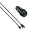 RAVPower RP-VC031 Total 44W Car Charger + 1m Combo - Black Accessories > Power Adapters
