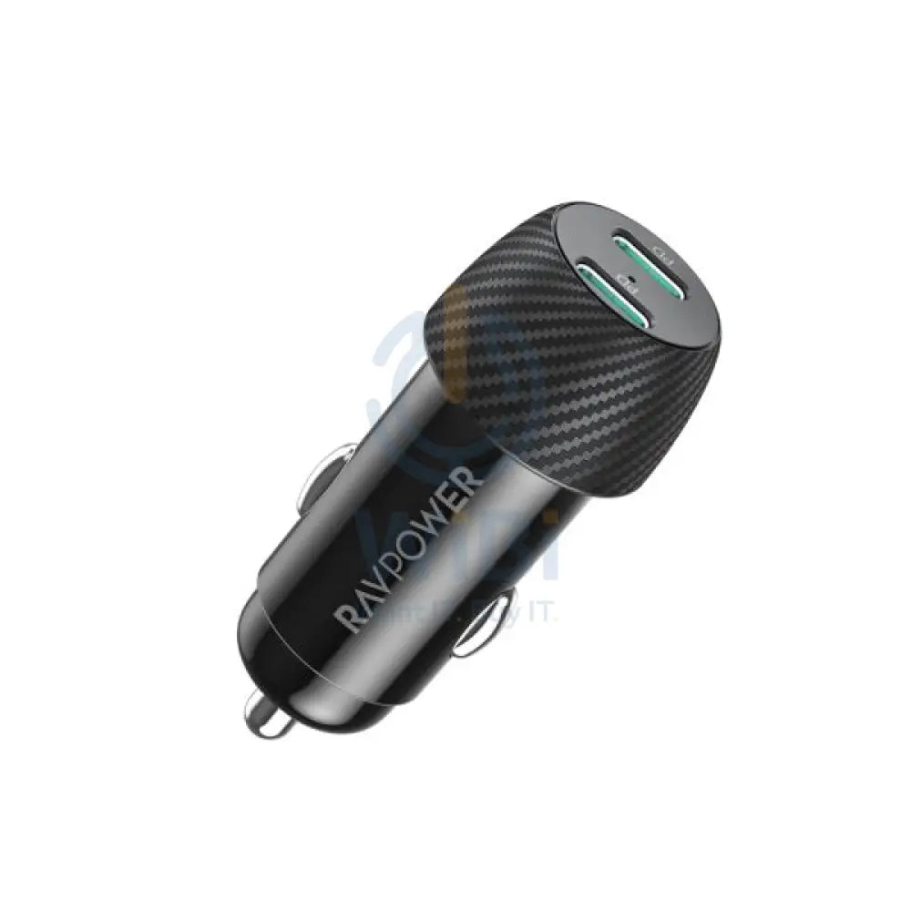 RavPower RP-VC032 - Total PD40W Car Charger - Black Accessories > Mobiles & Tablets > Mobiles > Car Chargers