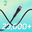 RAVPower Silicone Cable - 1M / 60W / 480Mbps / USB-C - Black Accessories > Cables & Converters > Cables