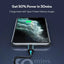 RAVPower TPE Type-C to Lightning Charging Cable - 0.3 Meter / Black Accessories > Cables & Converters > Cables