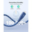 RAVPower Type-C to Lightning Cable 2m Nylon Blue Accessories > Cables & Converters > Cables