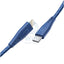 RAVPower Type-C to Lightning Charging Cable - 2 Meter / Nylon Blue Accessories > Cables & Converters > Cables