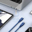 RAVPower Type-C to Lightning Charging Cable - 2 Meter / Nylon Blue Accessories > Cables & Converters > Cables